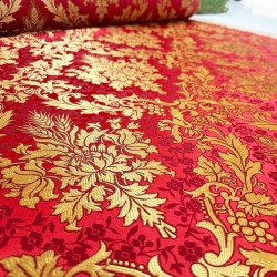 Silk Brocade Fabric - 19206
