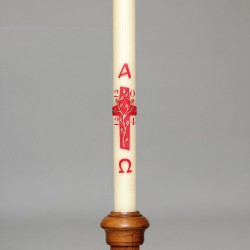 Oil Paschal Candle with Wax...