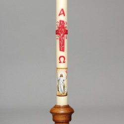 Oil Paschal Candle with Wax...