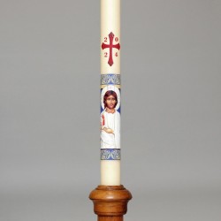 Oil Paschal Candle with...