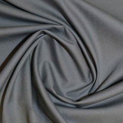 Grey Cotton Poplin Fabric...