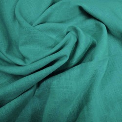 Teal Linen Fabric 19417