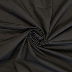 Black Poly-Cotton Fabric 19451