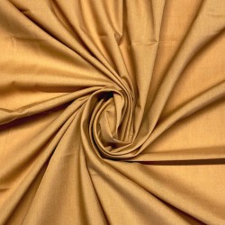 Gold Poly-Cotton Fabric 19453
