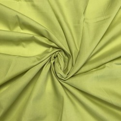 Olive Poly-Cotton Fabric 19457