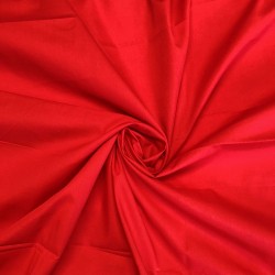 Red Poly-Cotton Fabric 19461