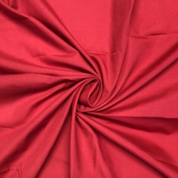 Scarlet Poly-Cotton Fabric...