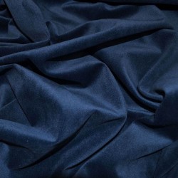 Blue Woven Velvet Fabric 19474