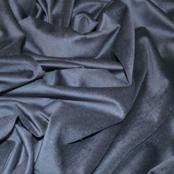 Grey Woven Velvet Fabric 19477