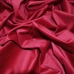 Red Woven Velvet Fabric 19479