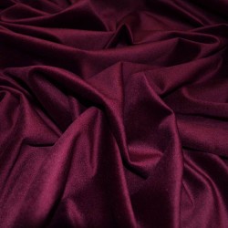 Red Woven Velvet Fabric 19480