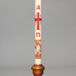 Paschal Candle with Wax...